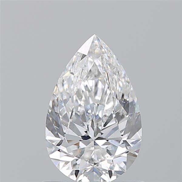 1.010 F SI2 Virtual Selection Pear Diamond