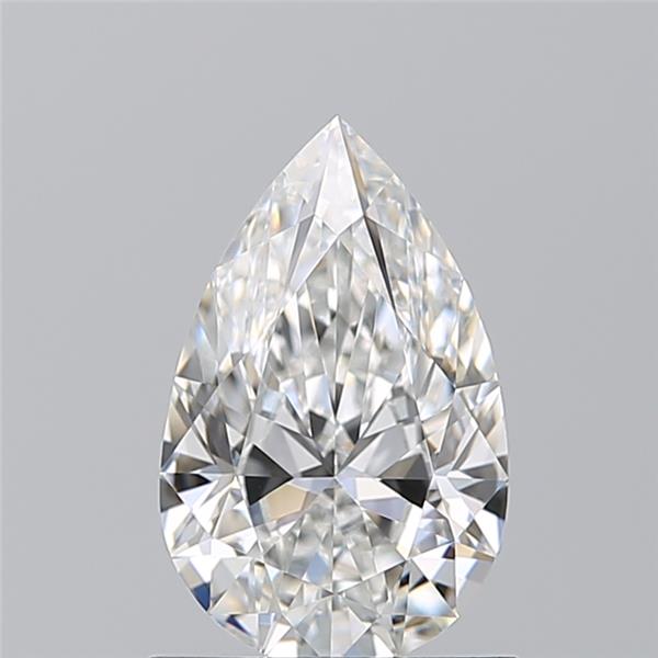 1.010 F VVS2 Virtual Selection Pear Diamond