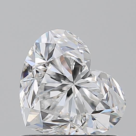 1.010 E VS1 Virtual Selection Heart Diamond