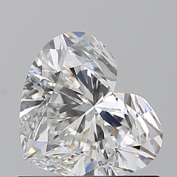 0.820 F VVS2 Virtual Selection Heart Diamond