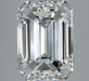 5.01ct Emerald F VS2 Natural Diamond