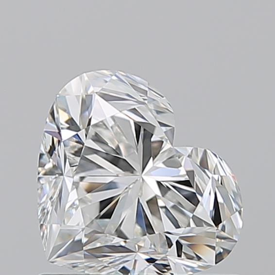 1.050 G VVS1 Virtual Selection Heart Diamond