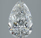2.01ct Pear E SI1 Natural Diamond