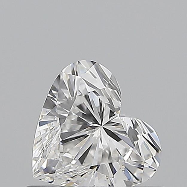 0.500 E VVS1 Virtual Selection Heart Diamond