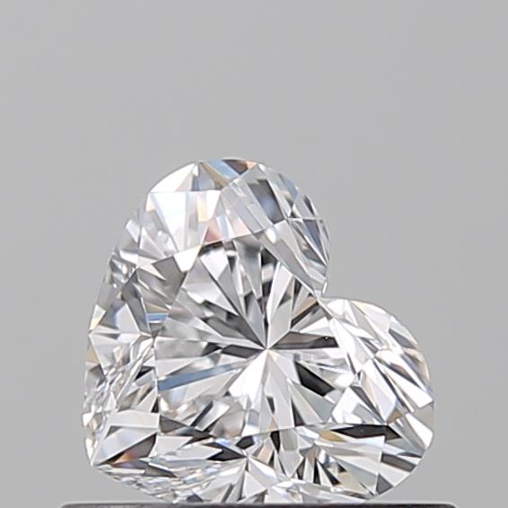 0.500 D VVS2 Virtual Selection Heart Diamond