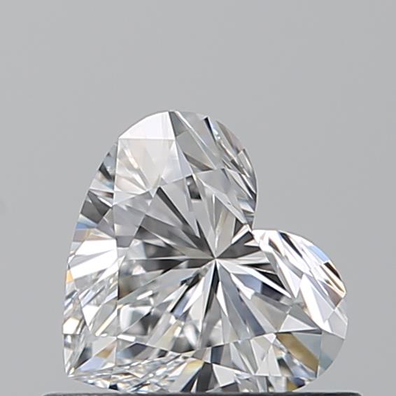 0.550 E VVS1 Virtual Selection Heart Diamond