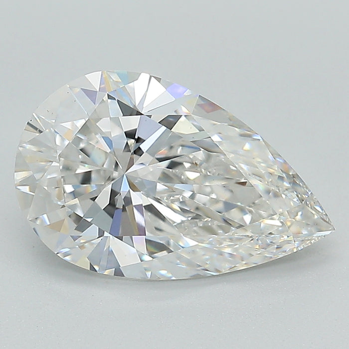 2.77 E VS1 BG Select Lab Grown Pear Diamond