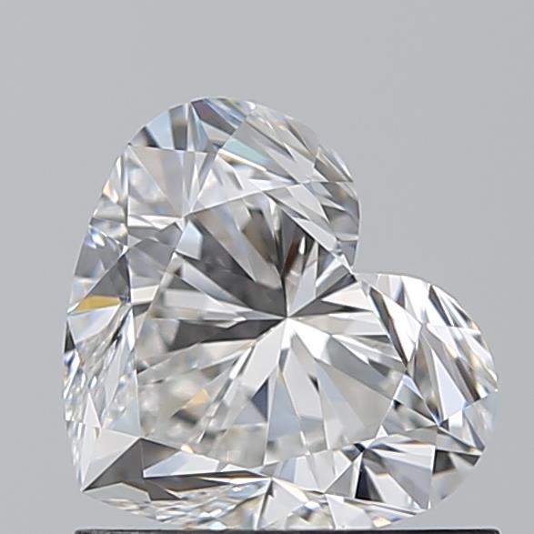 0.910 F VVS2 Virtual Selection Heart Diamond