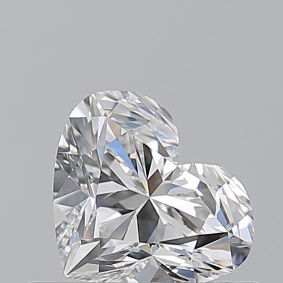 0.600 G VVS1 Virtual Selection Heart Diamond