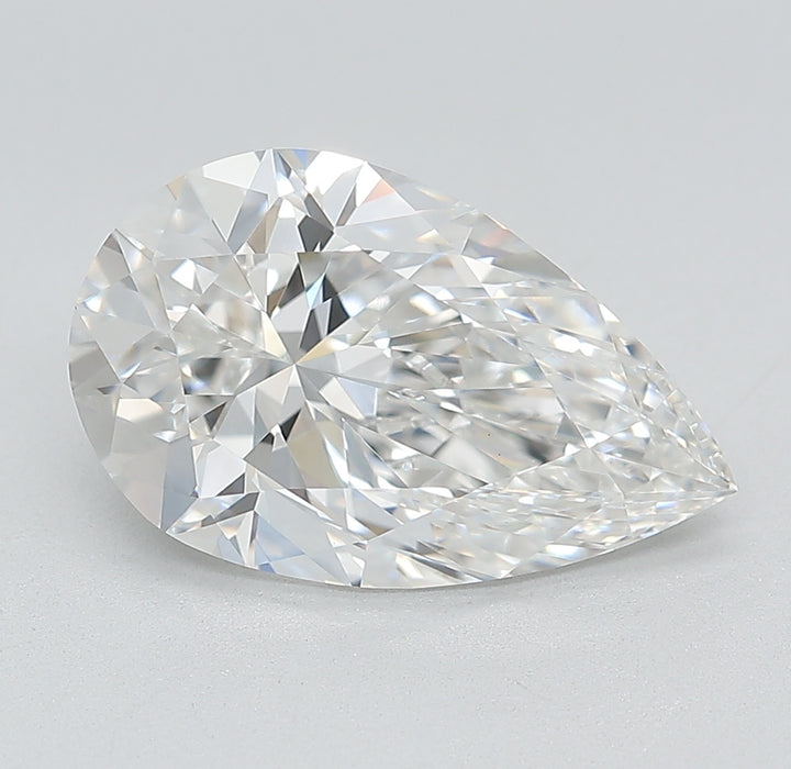 3.87000 E VVS2 BG Select Lab Grown Pear Diamond