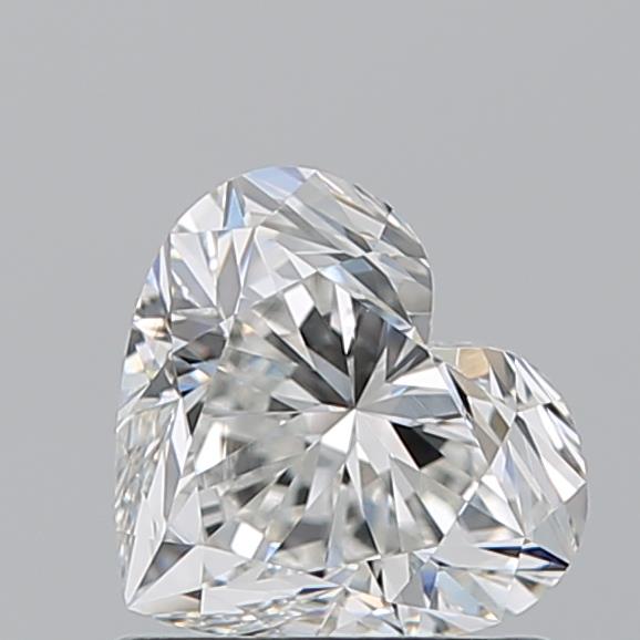 1.010 G VVS2 Virtual Selection Heart Diamond