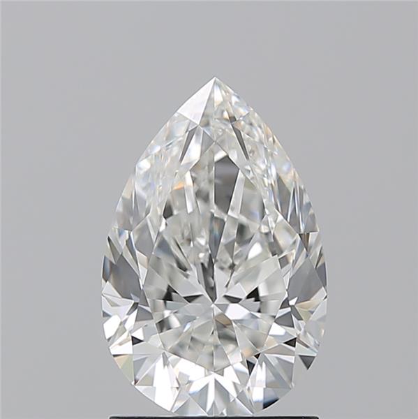 1.560 H VVS1 Virtual Selection Pear Diamond