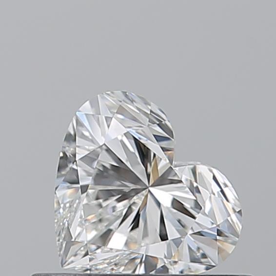 0.500 G VVS1 Virtual Selection Heart Diamond