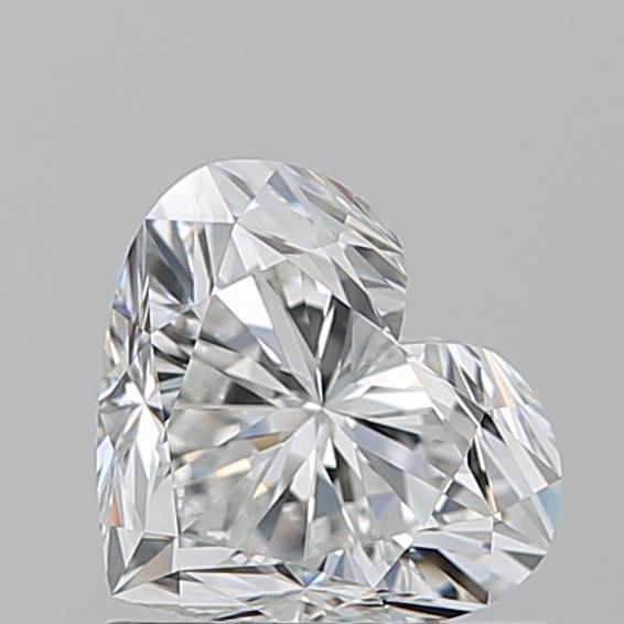 1.010 G VVS2 Virtual Selection Heart Diamond