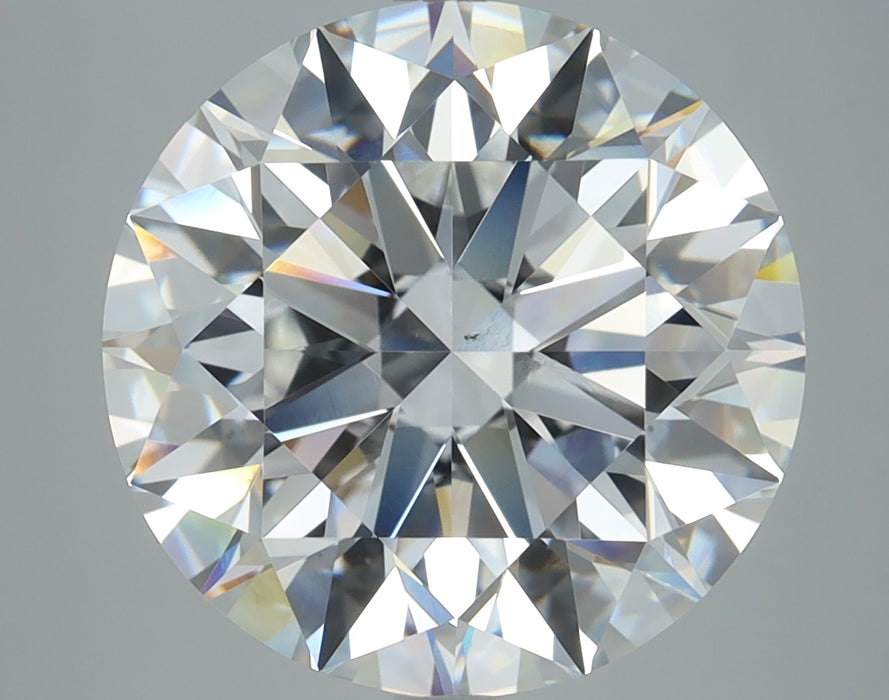 6.57ct Round E VS2 Natural Diamond