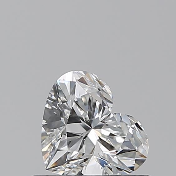 0.540 G VVS1 Virtual Selection Heart Diamond