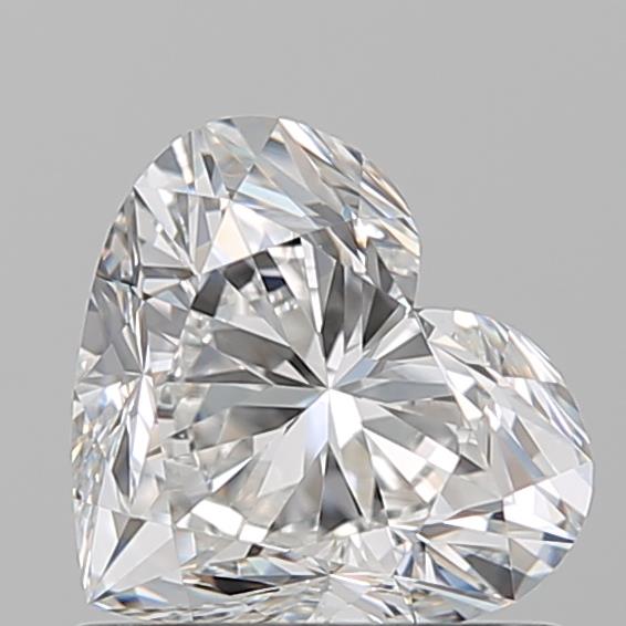 0.910 F VVS2 Virtual Selection Heart Diamond