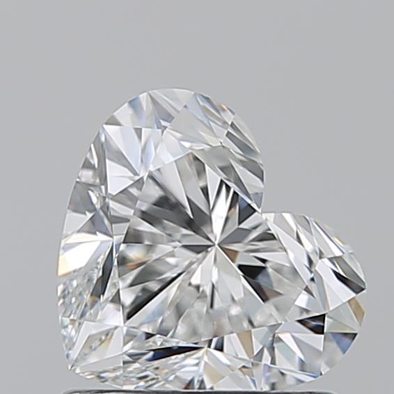 1.010 F VVS1 Virtual Selection Heart Diamond
