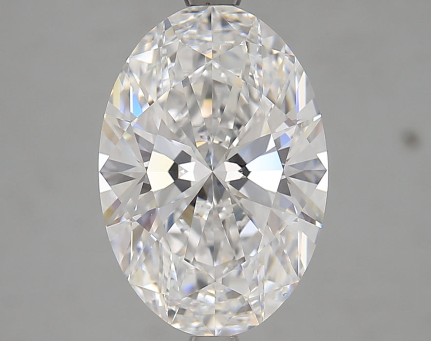 4.08000 D VS2 BG Select Lab Grown Oval Diamond