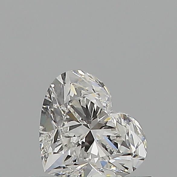 0.530 F VVS2 Virtual Selection Heart Diamond