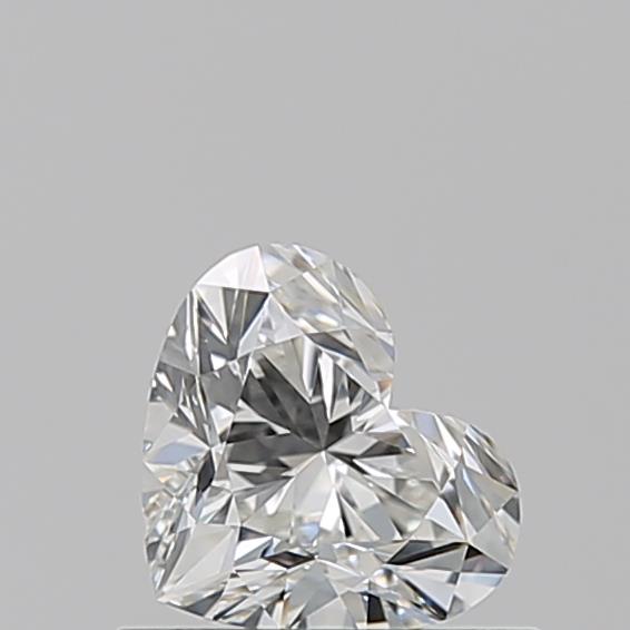 0.570 G VVS1 Virtual Selection Heart Diamond