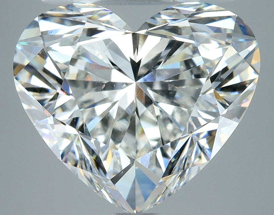 2.81ct Heart I SI1 Natural Diamond