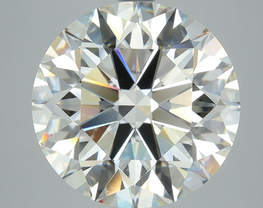4.90ct Round K VS2 Natural Diamond