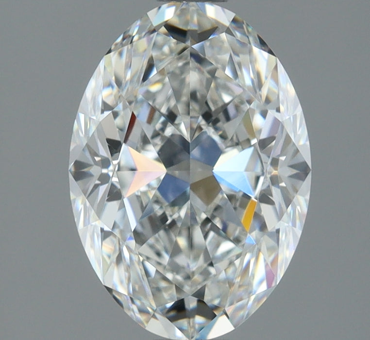 1.70ct Oval F FL Natural Diamond