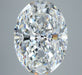 3.50ct Oval F SI1 Natural Diamond
