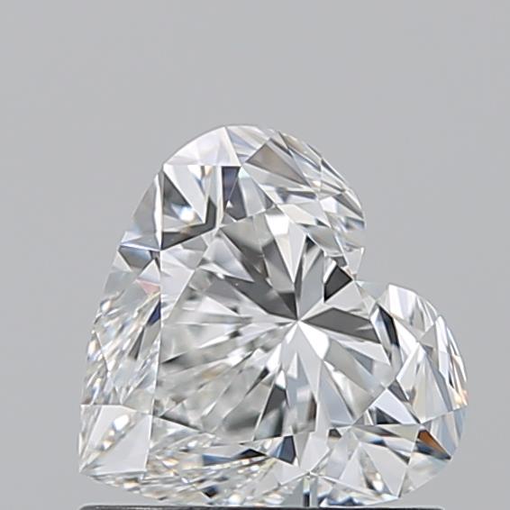 1.010 F VS1 Virtual Selection Heart Diamond