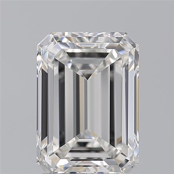 2.500 F VVS1 Virtual Selection Emerald Diamond