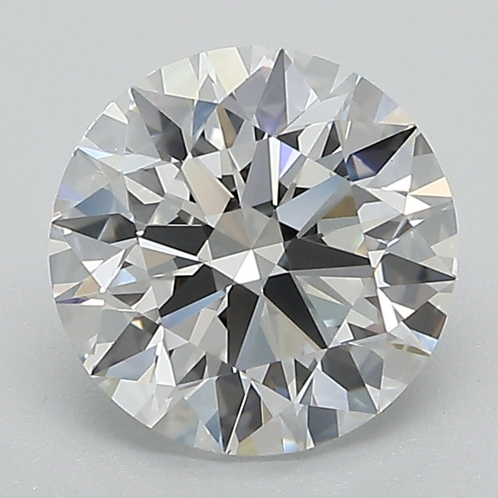 2.09 D VVS2 Brian Gavin Premium Lab Round Diamond