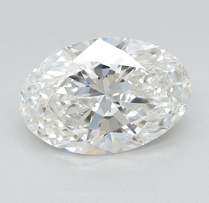 4.12000 F VVS2 BG Select Lab Grown Oval Diamond