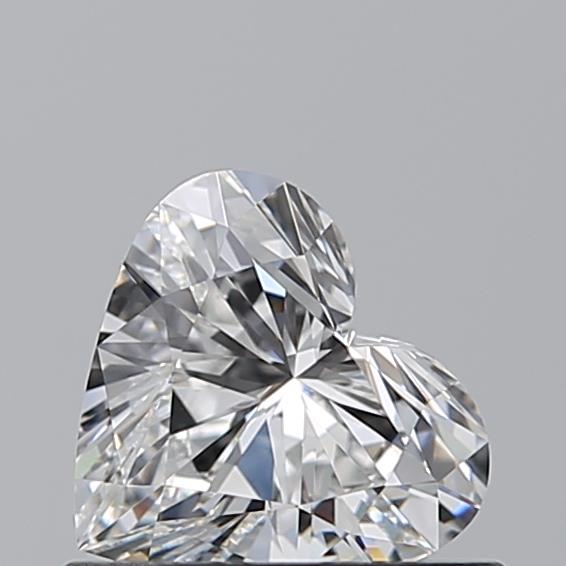0.500 F VVS2 Virtual Selection Heart Diamond
