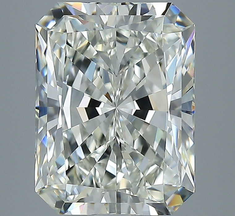 4.01ct Radiant J SI1 Natural Diamond