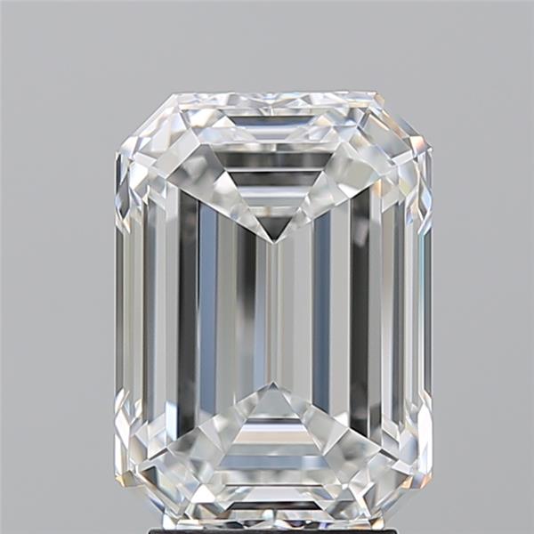 4.060 F VVS1 Virtual Selection Emerald Diamond