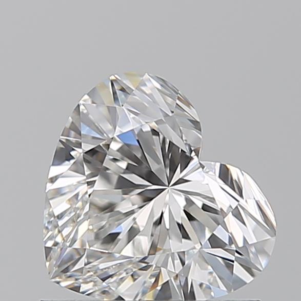0.910 F VVS1 Virtual Selection Heart Diamond