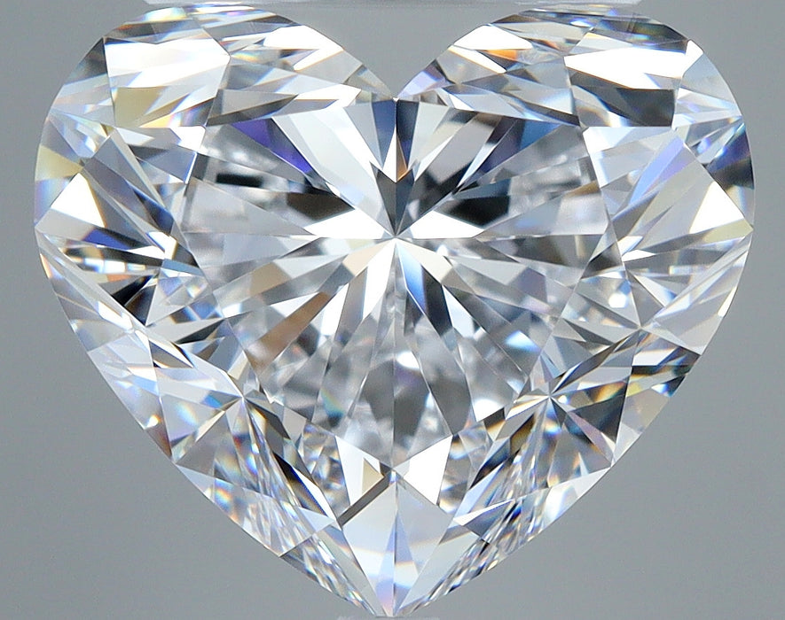 8.04ct Heart D FL Natural Diamond