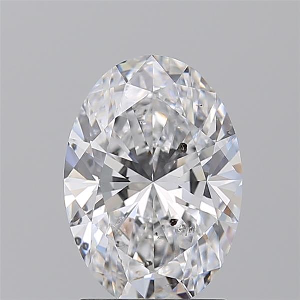 1.500 D SI2 Virtual Selection Oval Diamond