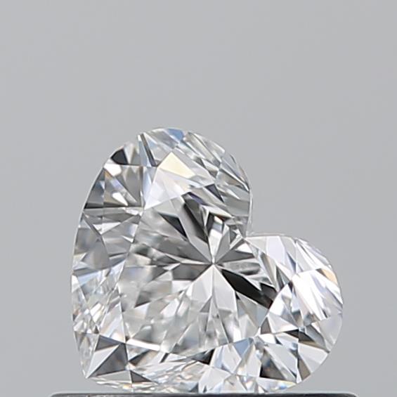0.500 E VVS2 Virtual Selection Heart Diamond