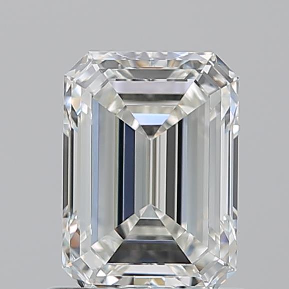 1.010 H VVS2 Virtual Selection Emerald Diamond