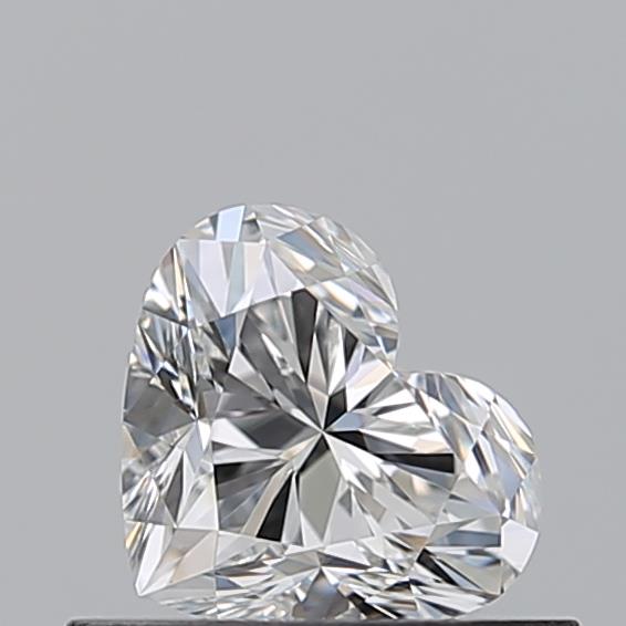 0.520 G VVS1 Virtual Selection Heart Diamond