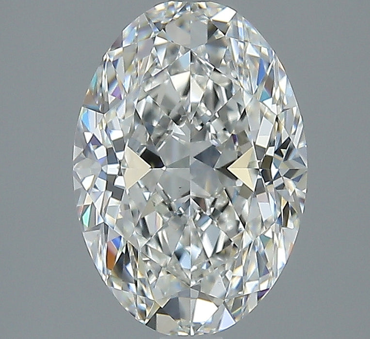 2.05ct Oval H VVS2 Natural Diamond