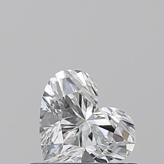 0.510 F VVS2 Virtual Selection Heart Diamond