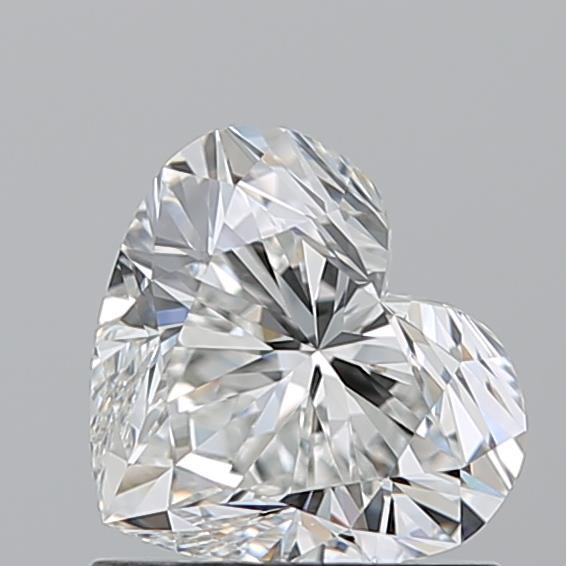 1.020 G VVS2 Virtual Selection Heart Diamond