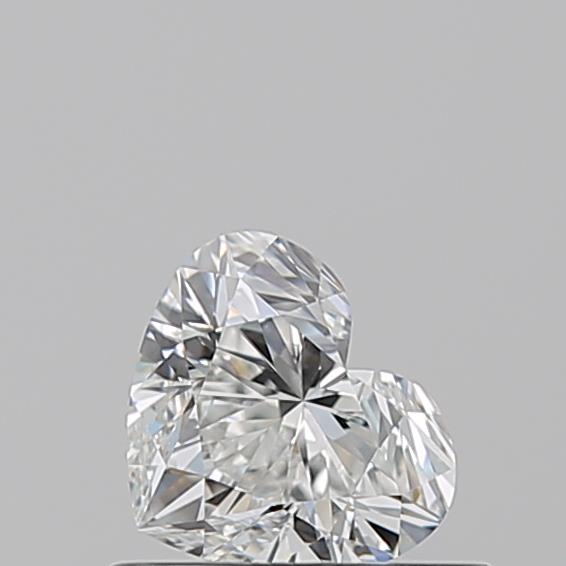 0.520 G VVS1 Virtual Selection Heart Diamond