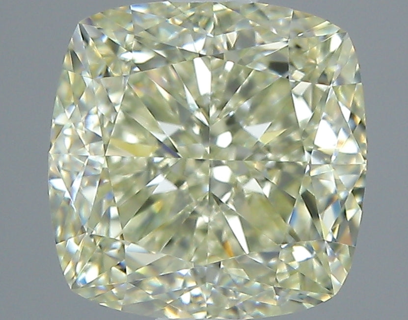 1.61ct Cushion U-V VVS2 Natural Diamond