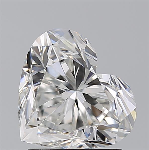 1.700 G VVS2 Virtual Selection Heart Diamond