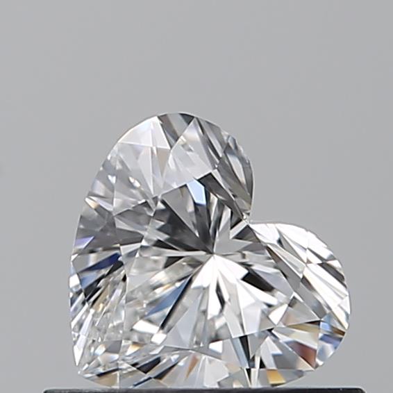0.500 E VVS1 Virtual Selection Heart Diamond