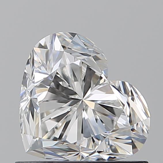 0.910 F VS1 Virtual Selection Heart Diamond